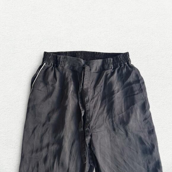 Noiri the Label Charlotte Silk Pajama Pants in Black - Picture 5 of 7